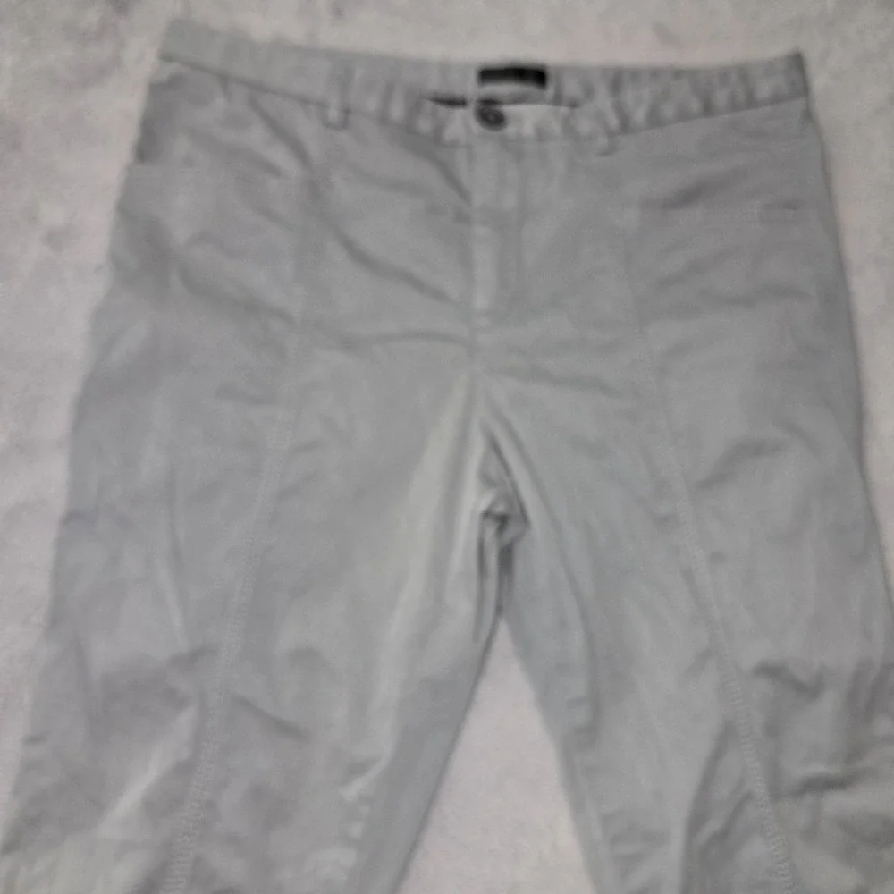 ATM Anthony Thomas Melillo Pants Women Size 8‎ Gray Chino Cargo Stretch